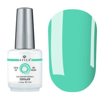 Гель-лак Atica Tiffany GPM68 (светлый бирюзовый, эмаль), 7.5 мл