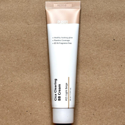 ВВ-крем с экстрактом центеллы Purito Cica Clearing BB Cream 30 мл №21 Light Beige