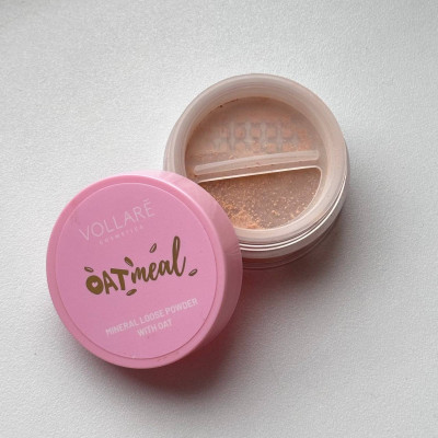 Пудра рассыпчатая Vollare Cosmetics овсяная 02