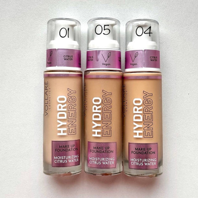 Увлажняющий тональный крем для лица Vollare Cosmetics Hydro Energy Make Up Foundation, 30 мл 01 PASTEL PEAR