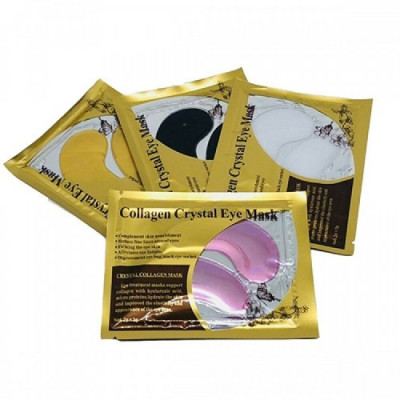 Патчи под глаза антивозрастные гидрогелевые против морщин Veronni Collagen Crystal Eye Mask