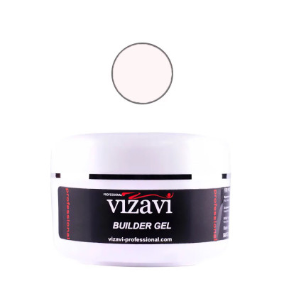 Гель для наращивания ногтей пастельно-розовый 15 мл Vizavi Professional AG-08
