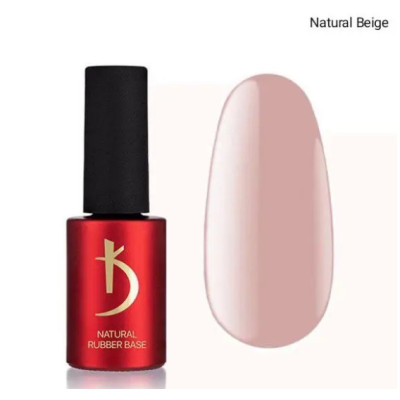 База камуфлирующая Natural Rubber Base Kodi 7 мл Natural Beige (Натуральный бежевый)