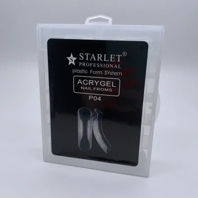Верхние формы для наращивания ногтей Starlet Professional Acrygel P04
