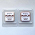 Запеченный хайлайтер MATCH Radiant Baked Highlighter Bogenia BG671 ТЕСТЕР (2шт)