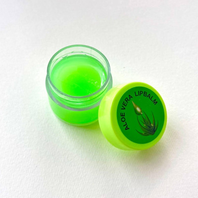 Бальзам для губ з алое вера зволожуючий, Aloe Vera Lip Balm 8 г