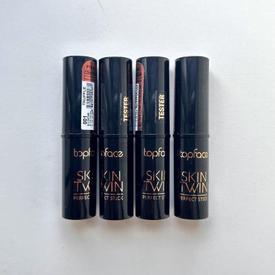 Набор ТЕСТЕРОВ контур-стик для лица Perfect Stick Contour TopFace PT562 (4шт.)