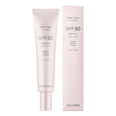 Сонцезахисний крем для обличчя SPF50 Hollyskin Multi Care 40 мл
