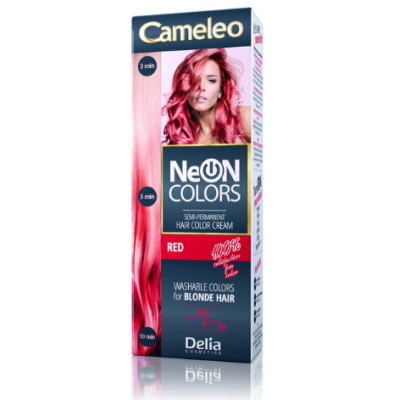 Краска для волос Delia cosmetics Cameleo Neon Colors Красный 60 мл