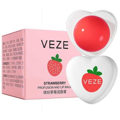Бальзам для губ Клубника Veze Strawberry, 6г
