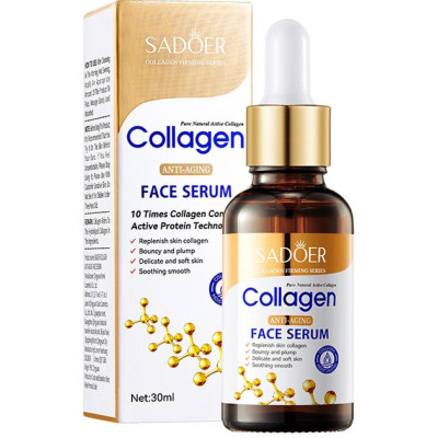 Сыворотка для лица с коллагеном Sadoer Collagen Anti-Aging Facial Serum 30 мл M5