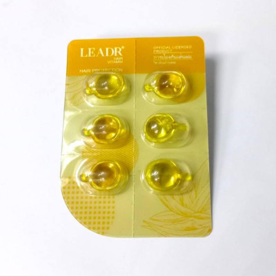 Несмываемые витаминные капсулы для восстановления волос LEADR Moroccan Oils and Aloe Vera 6 капсул