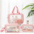 Набор косметичек 3 в 1 Washbag розовый