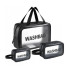 Набір косметичок 3 в 1 Washbag чорний