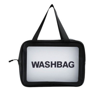 Косметичка Washbag черная большая