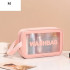 Косметичка Washbag розовая средняя
