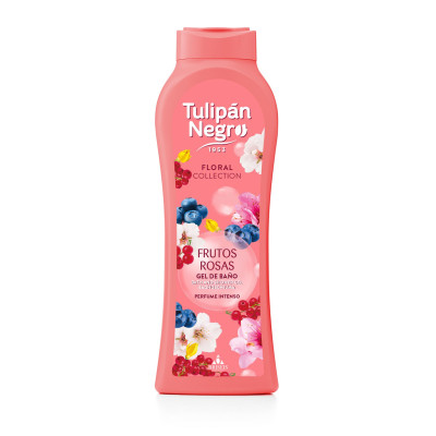 Гель для душа Tulipan Negro Floral Розовые фрукты, 650 мл