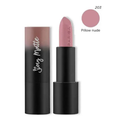 Помада Parisa Stay Matte L-08 203 Pillow Nude
