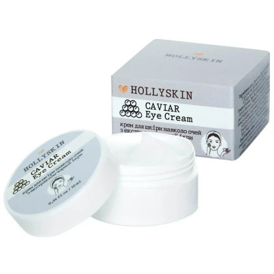 Крем для кожи вокруг глаз с экстрактом черной икры HollySkin Caviar Eye Cream, 10 ml