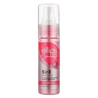 Несмываемый спрей для волос 5 в 1 с протеинами Ellips 5in1 Hair Vitamin Milkshake Spray 45 мл