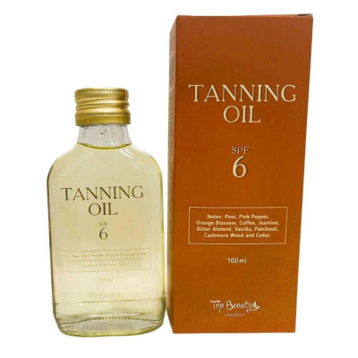 Масло для загара Tanning Oil SPF6 Top Beauty 100 мл