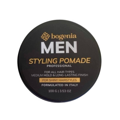 Чоловіча помадка для укладки волосся (100 г) Bogenia man Styling Pomade BG450 002