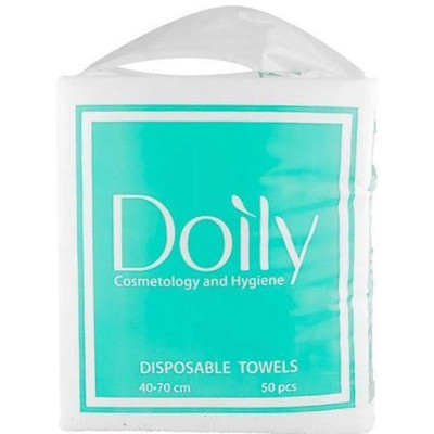 Полотенце Doily COMPACT 40/70 см 40г/м2 (50шт) сложеные в пластах, сетка