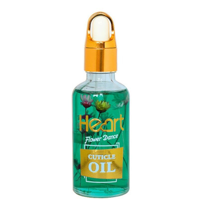 Олія квіткова для кутикули 30 мл Heart Exotic Kiwi