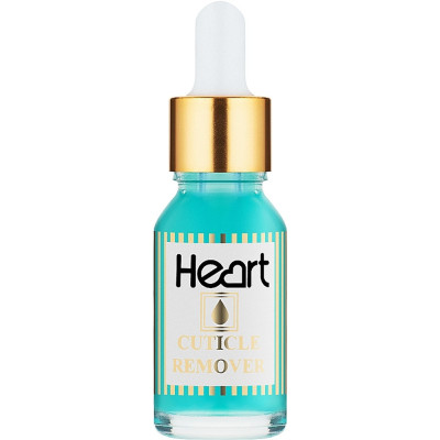 Гель кислотний синій для видалення кутикул HEART Cuticle Remover 15 мл