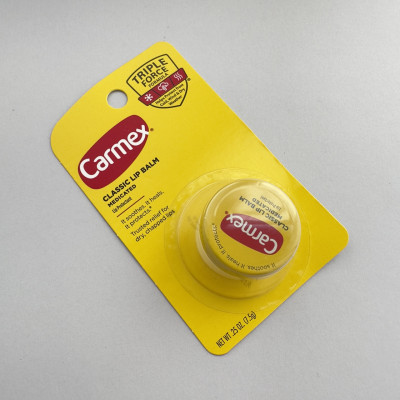 Carmex бальзам для губ Классический SPF 15 Баночка