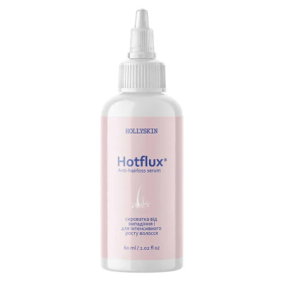 Сыворотка от выпадения и для интенсивного роста волос Hollyskin Hotflux, 60 ml