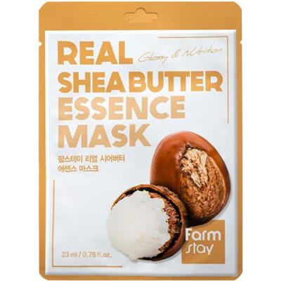 Маска для лица с маслом ши FarmStay Real Shea Butter Essence Mask 23 ml