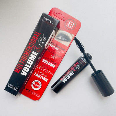 Тушь для ресниц Pastel Multidimensional Volume & Curl Mascara 12ml
