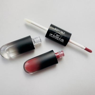 Матовая жидкая помада для губ Revuele Lip Gloss & Oil 2 in 1 ТЕСТЕР