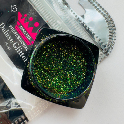Зеркальная пудра для втирки Deluxe Glitter Master 13
