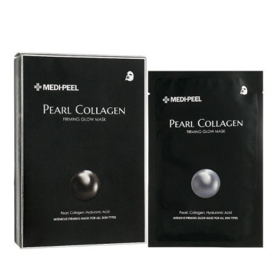 Маска тканевая омолаживающая с коллагеном и жемчугом Pearl Collagen Firming Glow Mask Medi-peel 25 мл