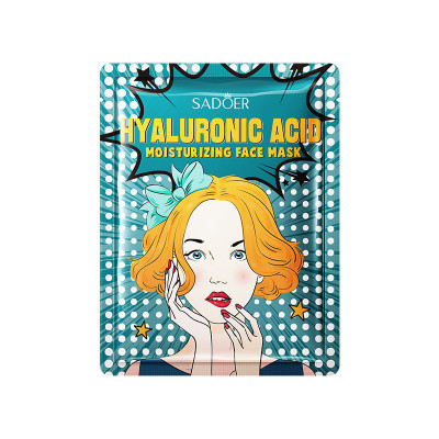 Увлажняющая тканевая маска с гиалуроновой кислотой Sadoer Hyaluronic Acid Moisturizing Facial Mask