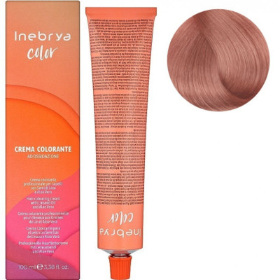 Краска Inebrya Color 10/21 platinum powder blonde крем-краска 10/21 платиновый пудровый блонд 100ml