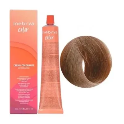Краска Inebrya Color 6/73 dark blonde dark крем-краска 6/73 темно-русый коричнево-золотистый 100 ml