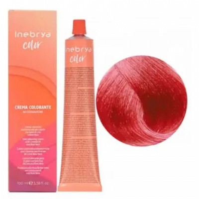 Краска Inebrya Color 7/66 blonde red fire крем-краска 7/66 русый красный огненный 100 ml