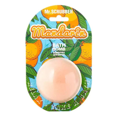 Бомбочка для ванны Mandarin Mr.SCRUBBER 200 г