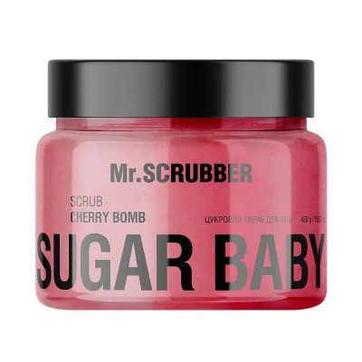 Сахарный скраб для тела Sugar Baby Cherry Bomb Mr.SCRUBBER 450 г