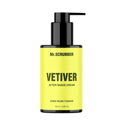 Крем после бритья Vetiver Mr.SCRUBBER 100 мл