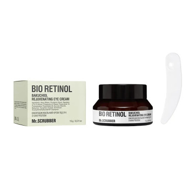 Омолаживающий крем под глаза Bio Retinol с бакучиолом Mr.SCRUBBER 15 г