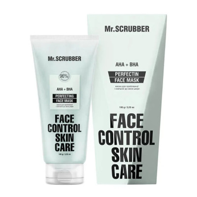 Маска для проблемной и склонной к акне кожи AHA+BHA Perfecting Face Control Mr.SCRUBBER, 100 г