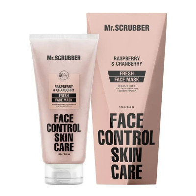 Питательная маска для улучшения тона и свежести лица Fresh Face Control Mr.SCRUBBER 100 г