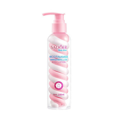 Лосьон для тела увлажняющий Sadoer Nicotinamide Marshmallow Body Lotion 200 мл (SD45224)