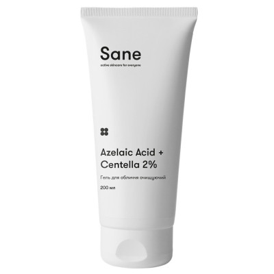 Гель для лица очищающий Sane 200 мл