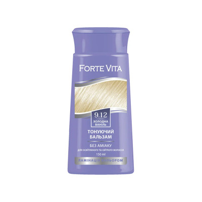 Бальзам оттеночный Forte Vita 9.12 Холодная ваниль 150 мл