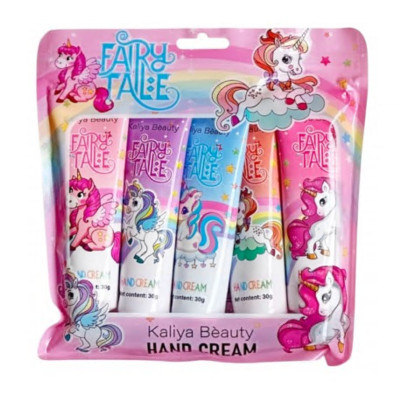 Набор парфюмированных кремов для рук Kaliya Beauty Fairy Tale (5шт/30 г) M27